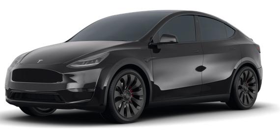TESLA MODEL Y 2021 5YJYGDEFXMF252669 image